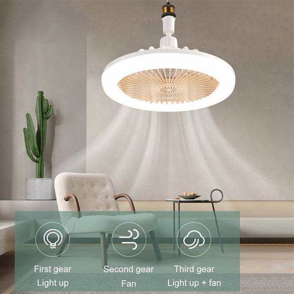Plafoniera con Ventilatore e Luce LED - Luckintoys