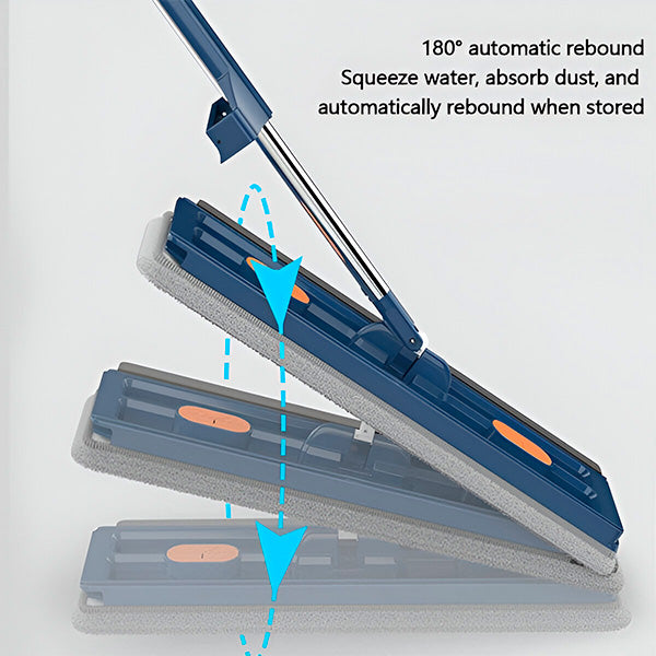 Mop Piatto da 42CM Senza Lavaggio a Mano
