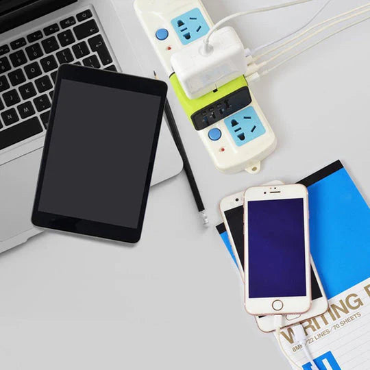 Universal travel power adapter all-in-one