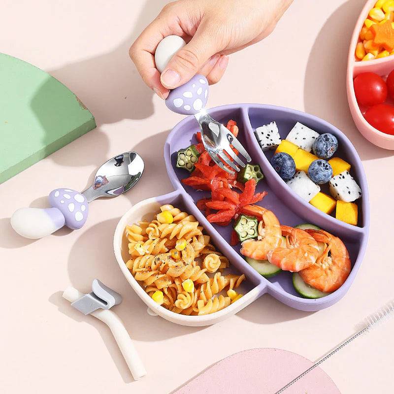 Piatti per bambini con aspirazione
