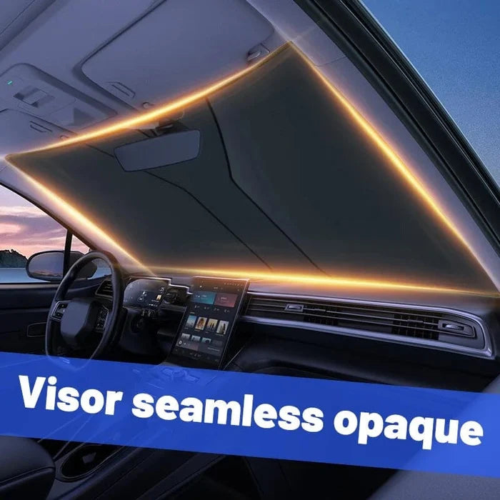 Laser sunshade for car