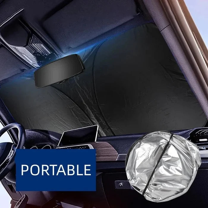 Laser sunshade for car