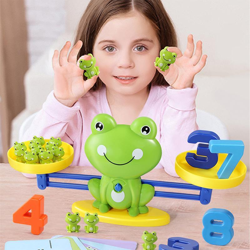 Rana Balance Giocattolo educativo per il conteggio - Luckintoys