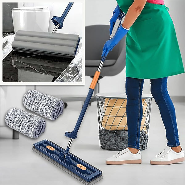 Mop Piatto da 42CM Senza Lavaggio a Mano