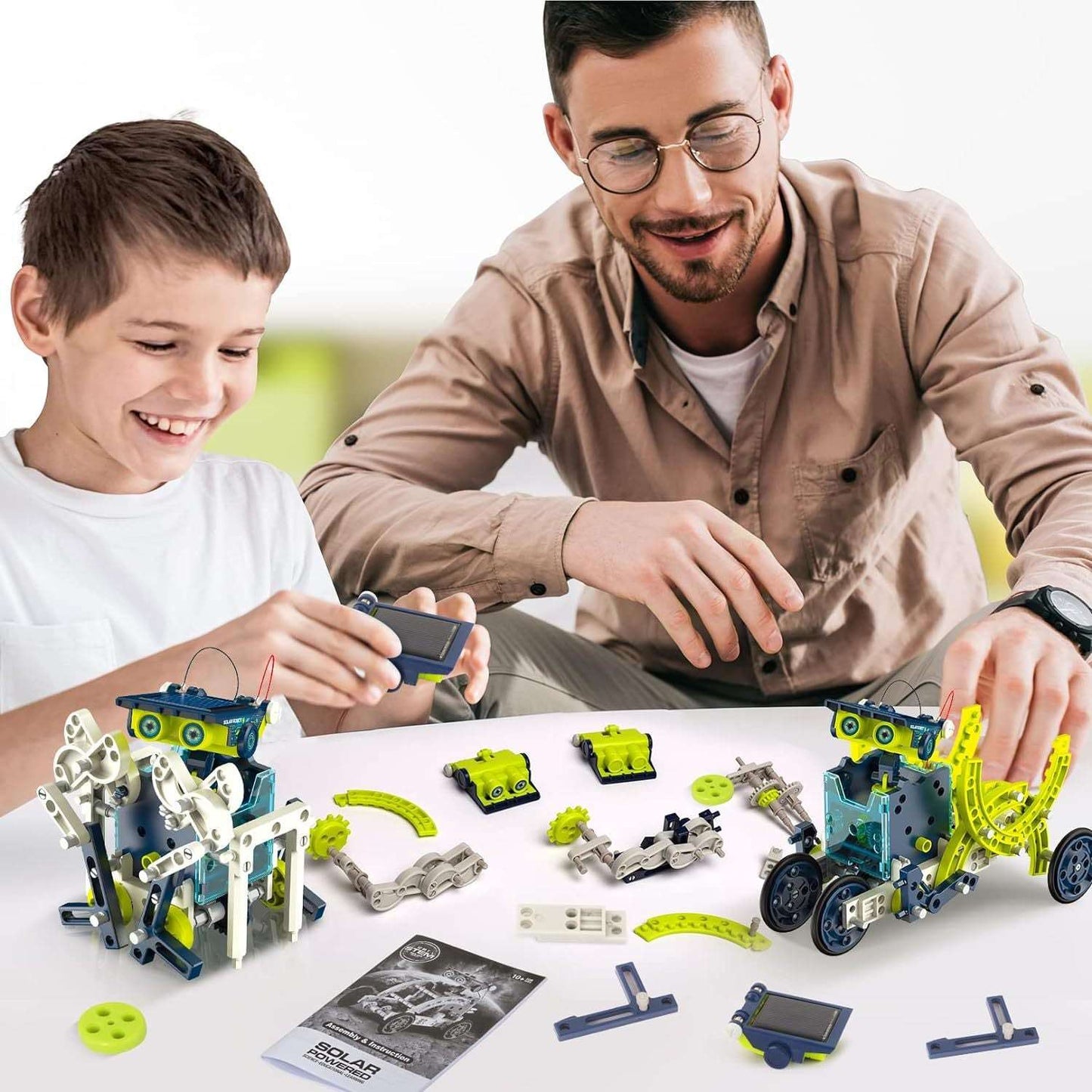 Robot solare polimorfo: Giocattoli divertenti con puzzle - Luckintoys