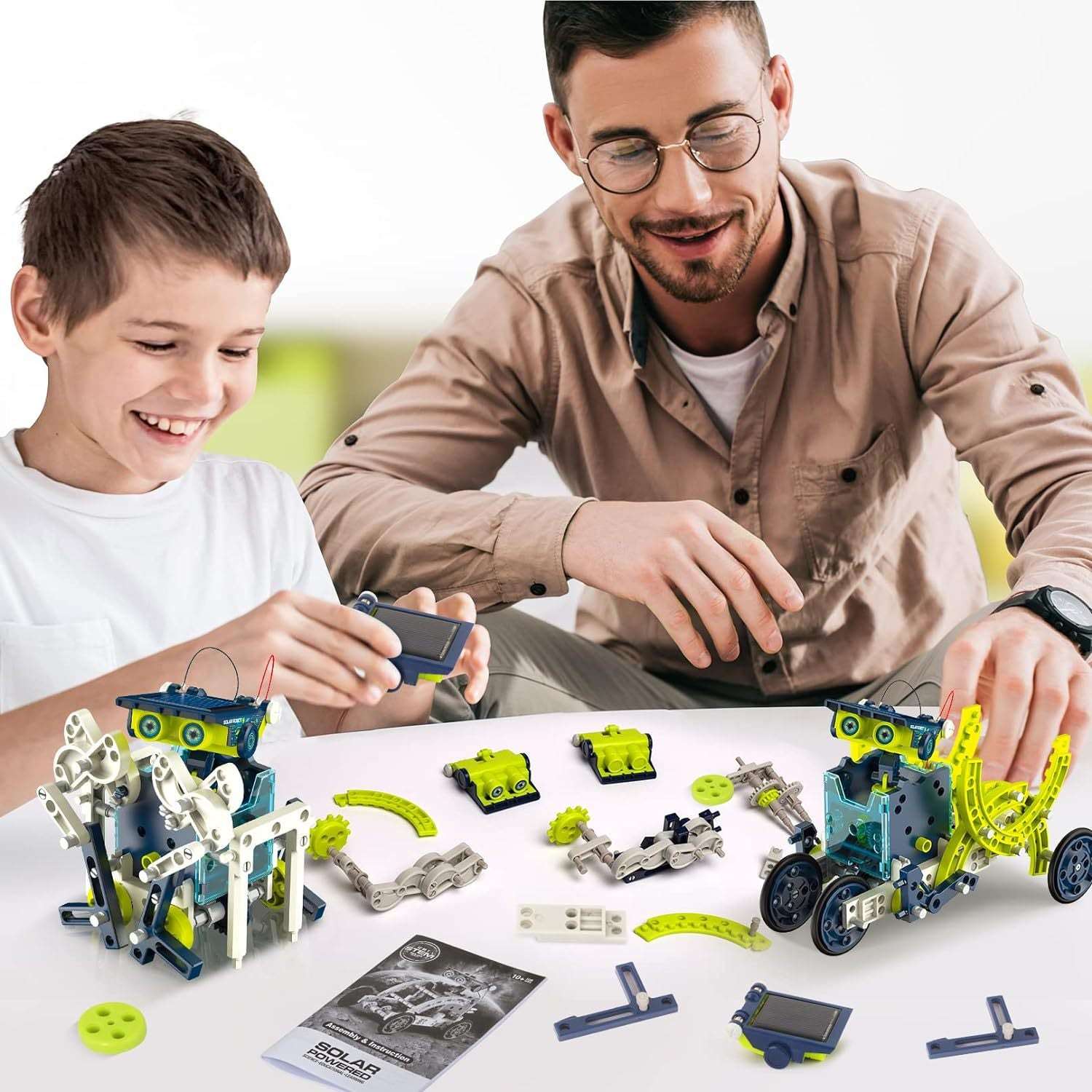 Robot solare polimorfo: Giocattoli divertenti con puzzle - Luckintoys