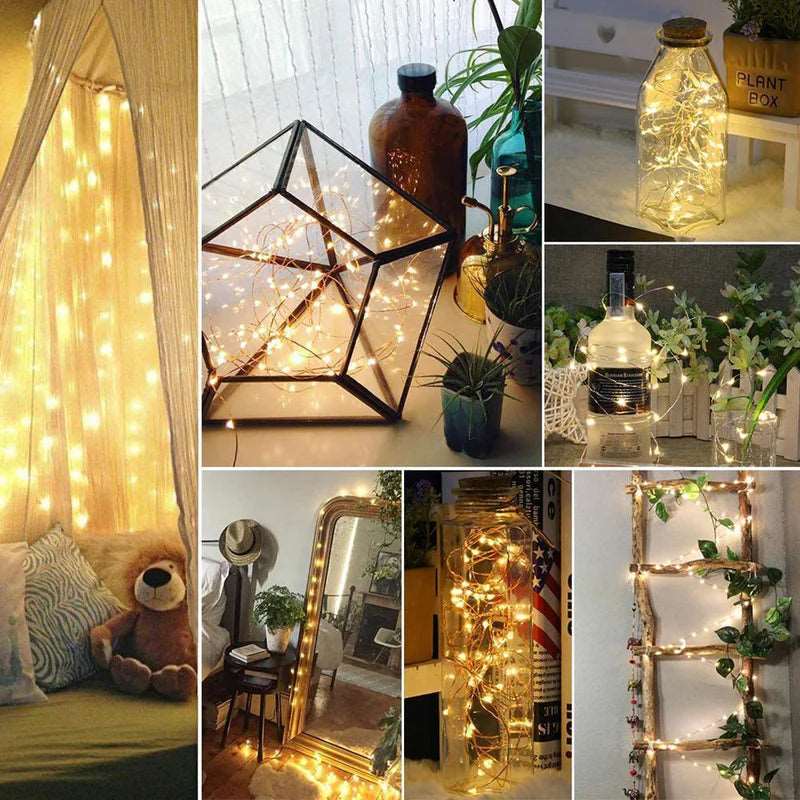 LED bottiglia di vino luci sughero luce notturna fai da te Decor Lift - 5/10PCS - Luckintoys