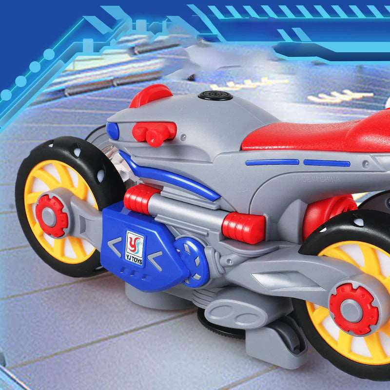 Luce elettrica e musica deformazione moto