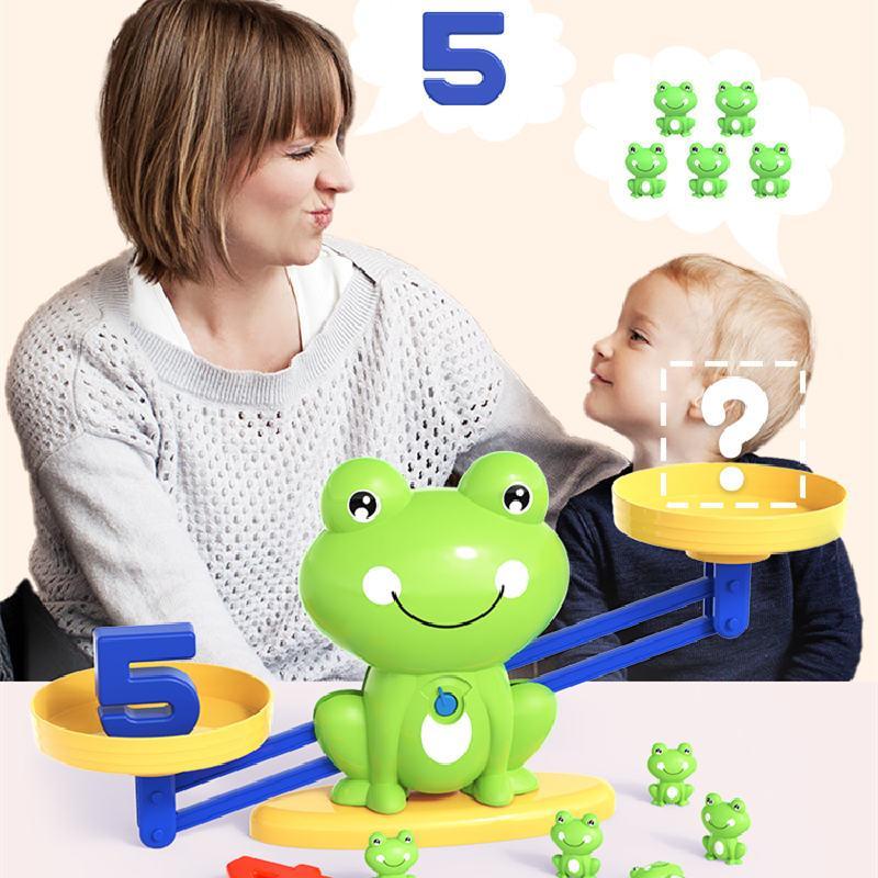 Rana Balance Giocattolo educativo per il conteggio - Luckintoys