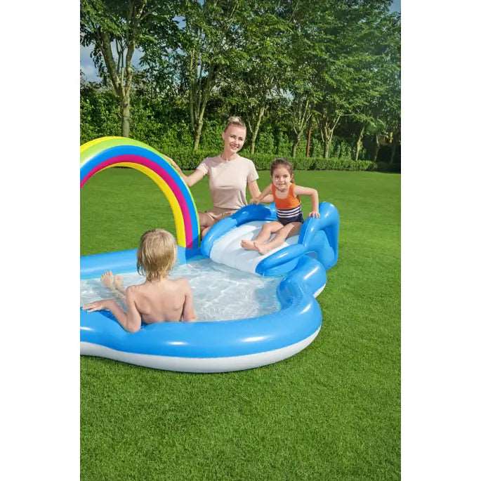 Piscina gonfiabile Rainbow Sun - Luckintoys