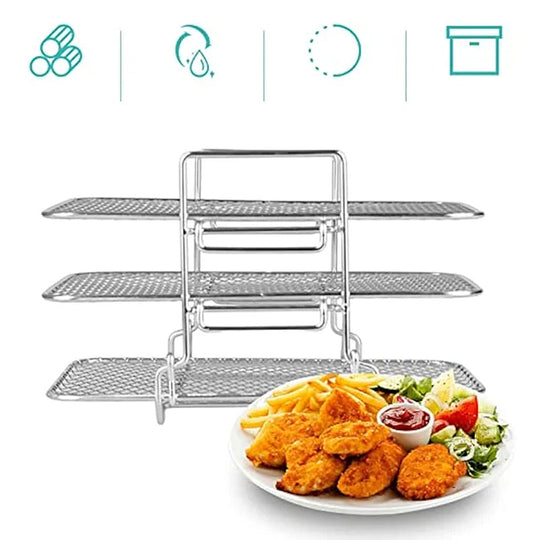 Cestello per disidratatore multistrato in acciaio inox - Luckintoys