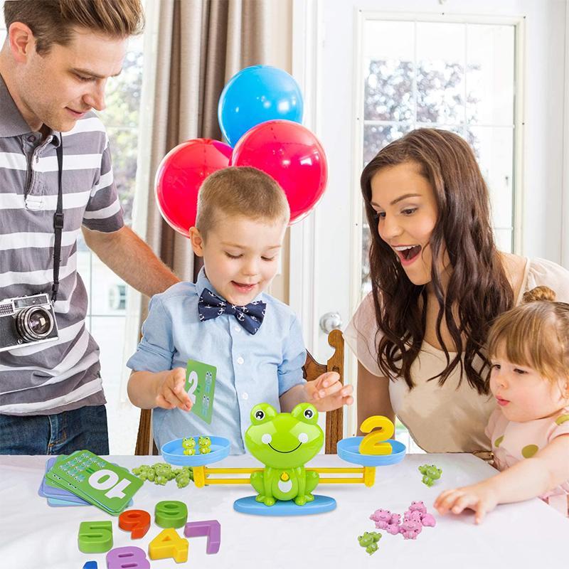 Rana Balance Giocattolo educativo per il conteggio - Luckintoys