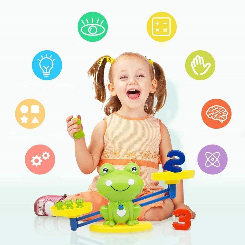 Rana Balance Giocattolo educativo per il conteggio - Luckintoys