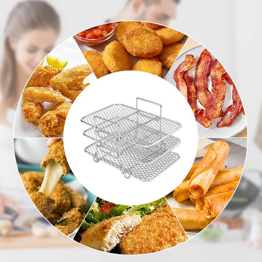Cestello per disidratatore multistrato in acciaio inox - Luckintoys