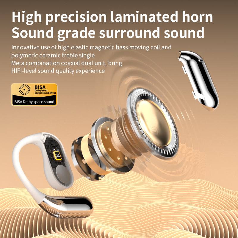 Auricolari Bluetooth wireless con orecchio aperto