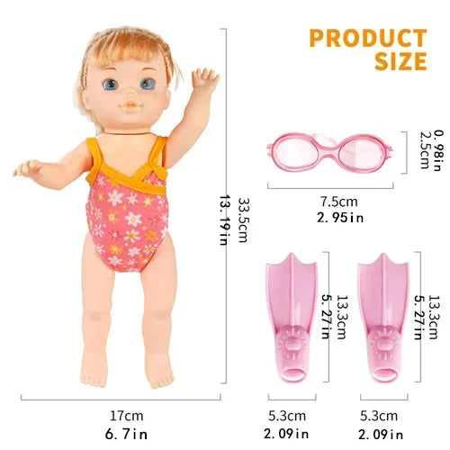 Bambola da bagno impermeabile - Luckintoys