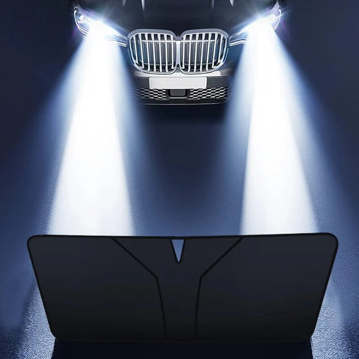 Laser sunshade for car