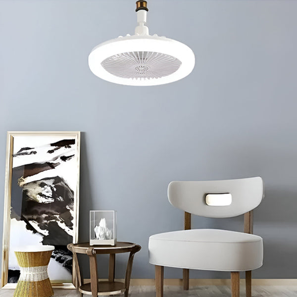 Plafoniera con Ventilatore e Luce LED - Luckintoys
