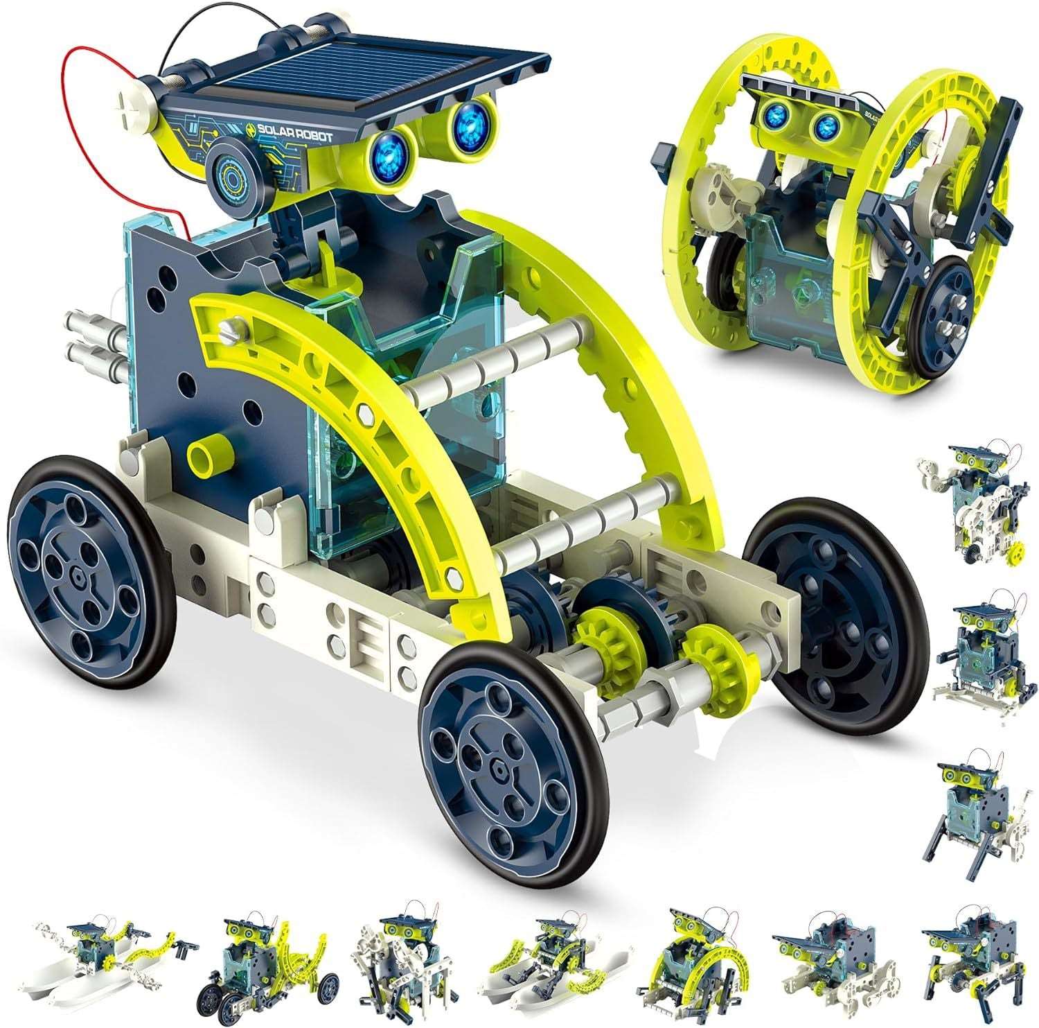 Robot solare polimorfo: Giocattoli divertenti con puzzle - Luckintoys