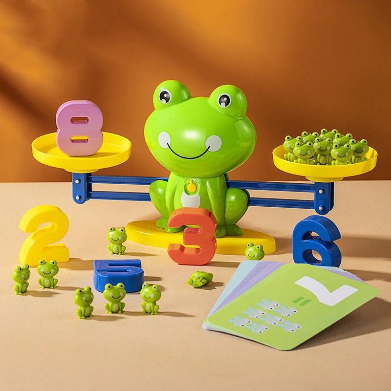 Rana Balance Giocattolo educativo per il conteggio - Luckintoys