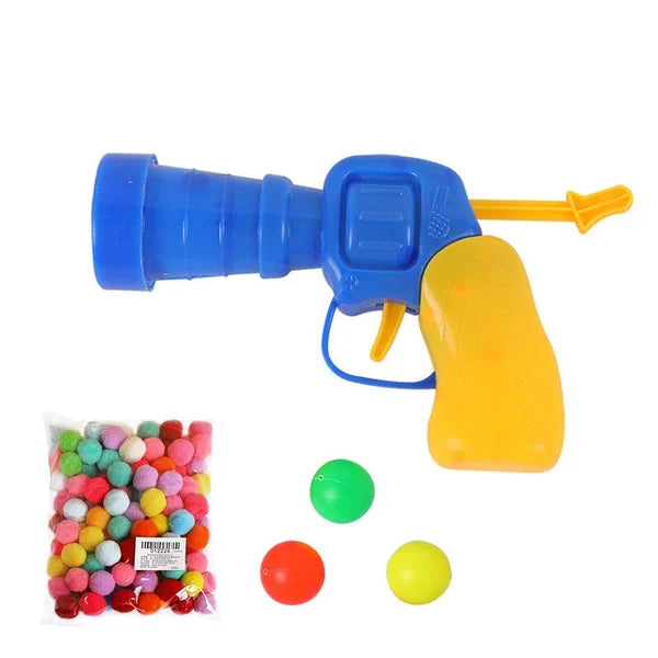 Migliora il legame con l'animale domestico con la pistola spara palline di peluche per un gioco di qualità - Luckintoys
