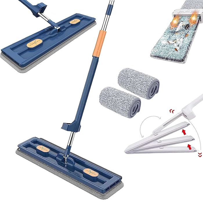 Mop Piatto da 42CM Senza Lavaggio a Mano