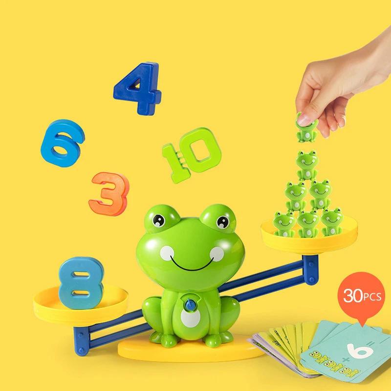 Rana Balance Giocattolo educativo per il conteggio - Luckintoys