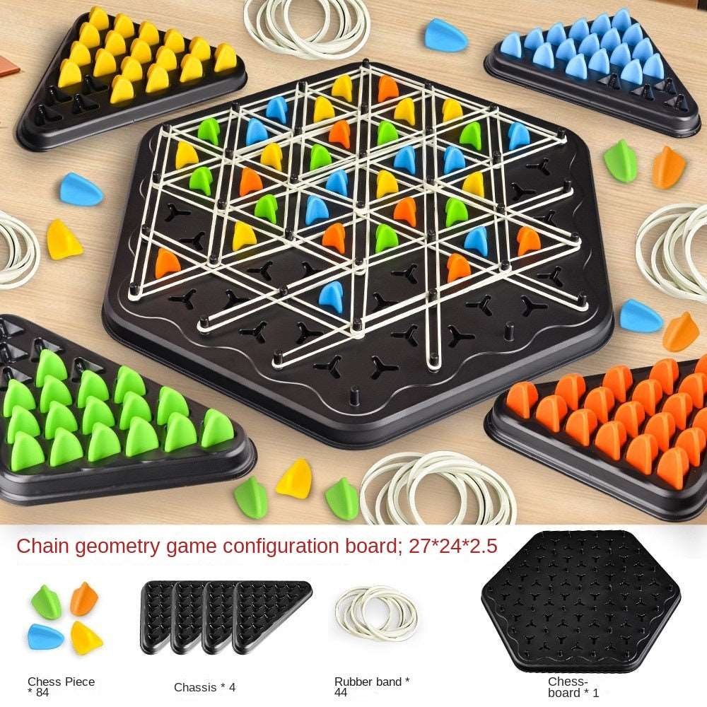 Gioco da tavolo degli scacchi a catena - Luckintoys