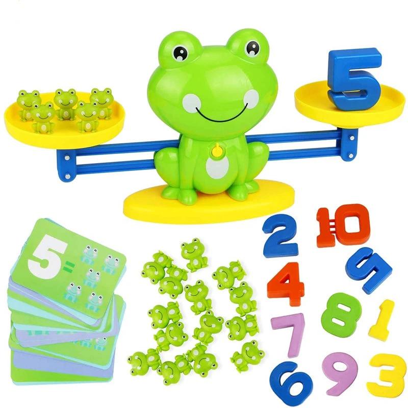 Rana Balance Giocattolo educativo per il conteggio - Luckintoys