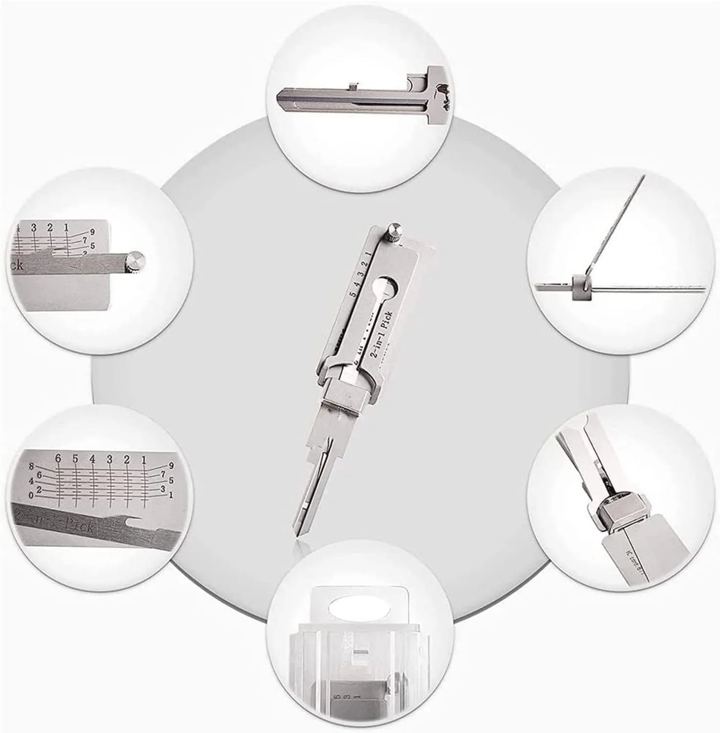 👍Promozione dell'ultimo giorno 49% OFF💥Decodificatore di chiavi in acciaio inox