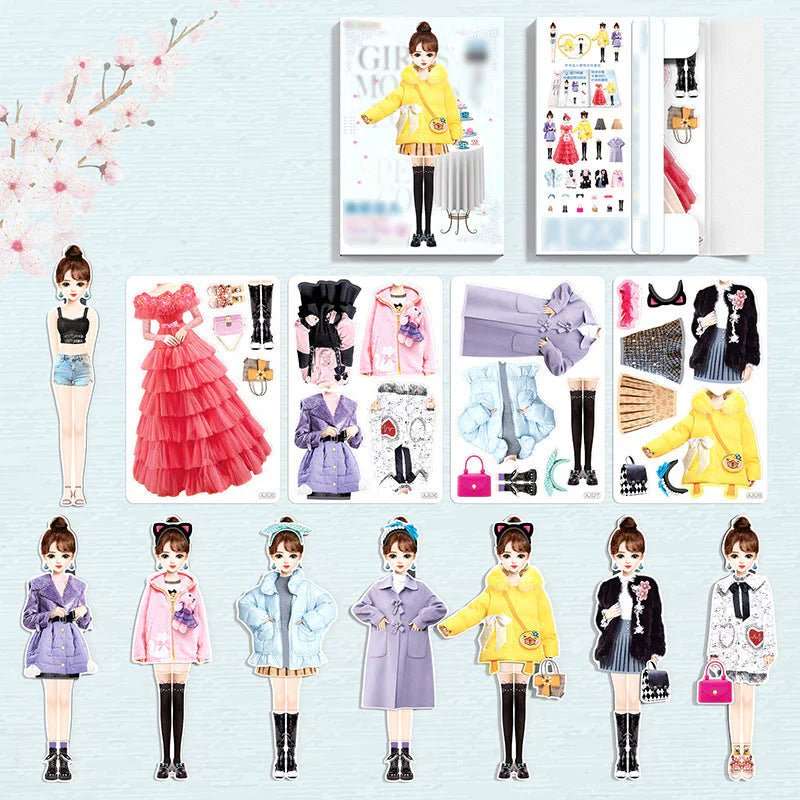 Bambino da vestire magnetico - Luckintoys