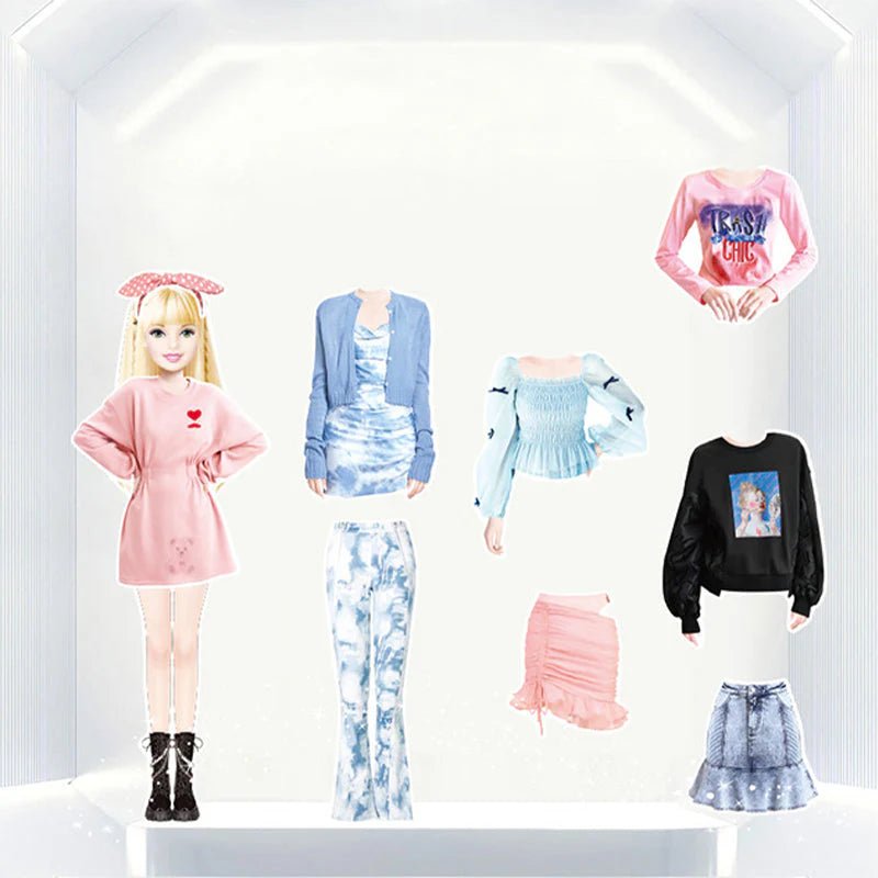 Bambino da vestire magnetico - Luckintoys