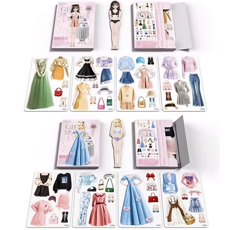 Bambino da vestire magnetico - Luckintoys