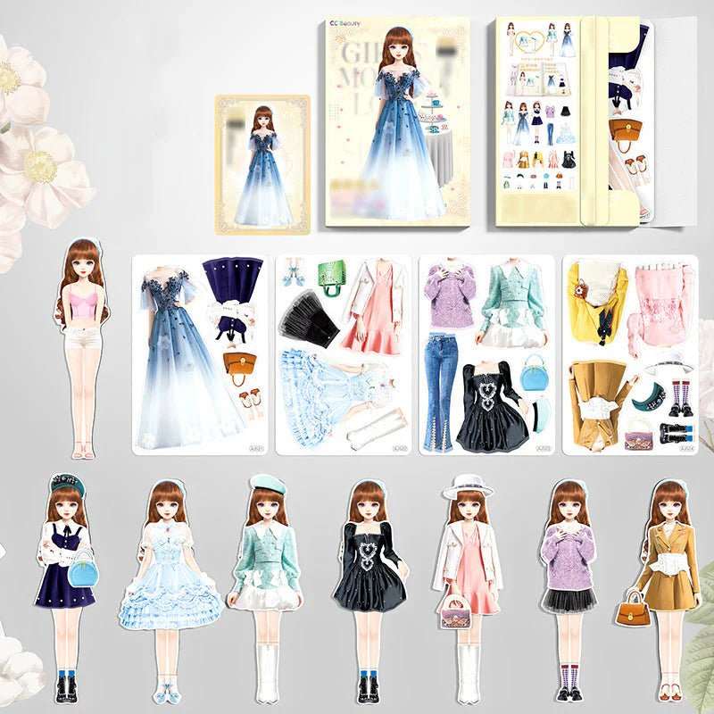 Bambino da vestire magnetico - Luckintoys
