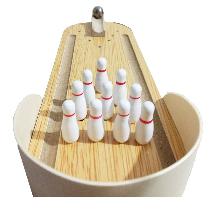 Divertimento da bowling per il gioco da tavolo di bambini e ragazzi - Luckintoys