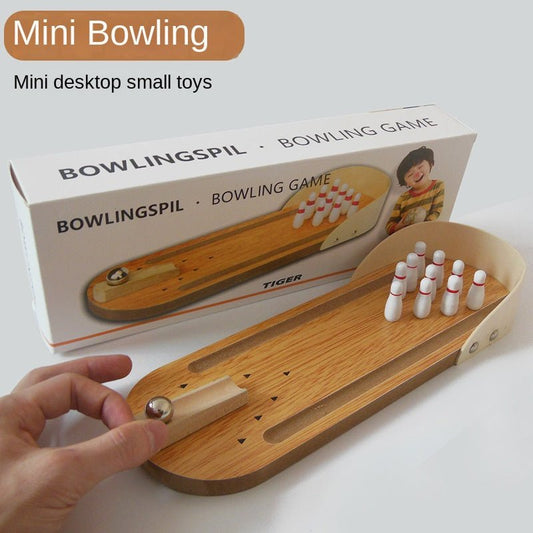 Divertimento da bowling per il gioco da tavolo di bambini e ragazzi - Luckintoys