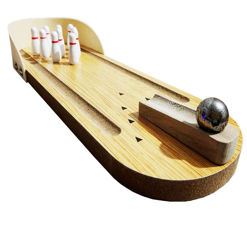 Divertimento da bowling per il gioco da tavolo di bambini e ragazzi - Luckintoys
