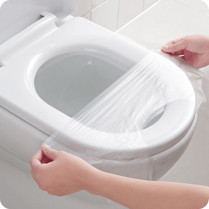 💥 Disposable plastic toilet seat cover