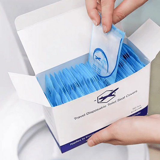 💥 Disposable plastic toilet seat cover