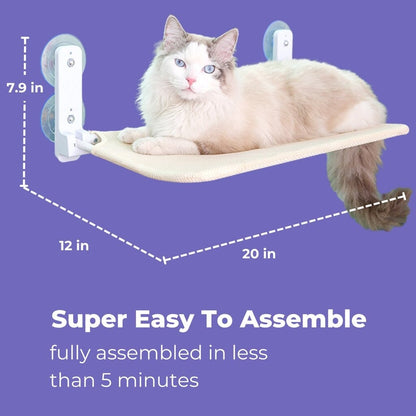 Window hammock for cats