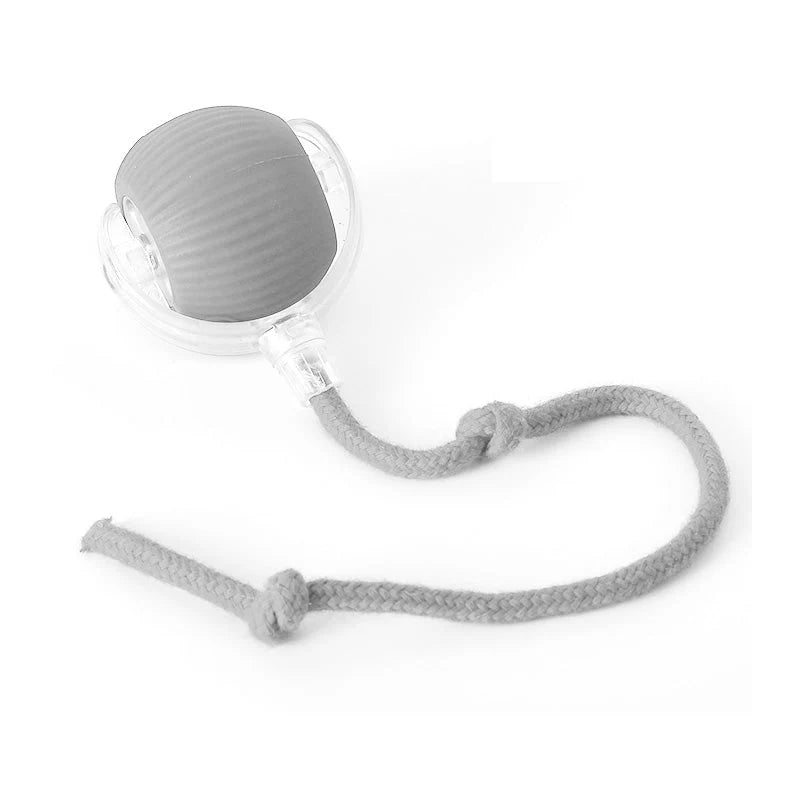 Active ball with tail for cats