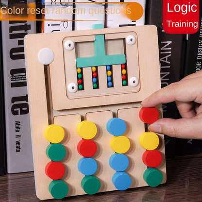 Gioco del labirinto a quattro colori per bambini - Luckintoys