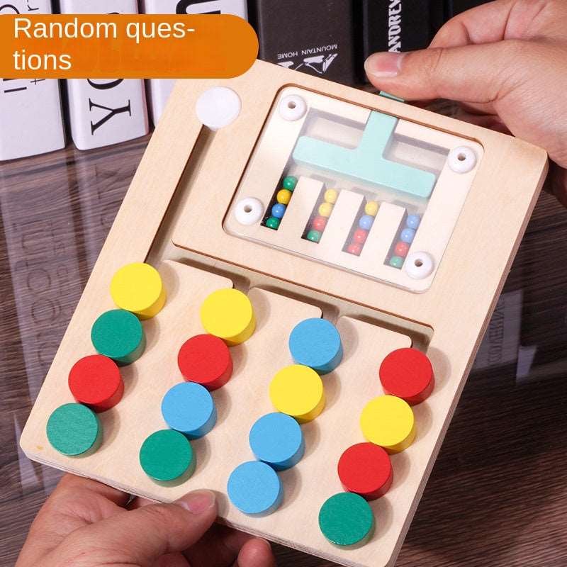 Gioco del labirinto a quattro colori per bambini - Luckintoys