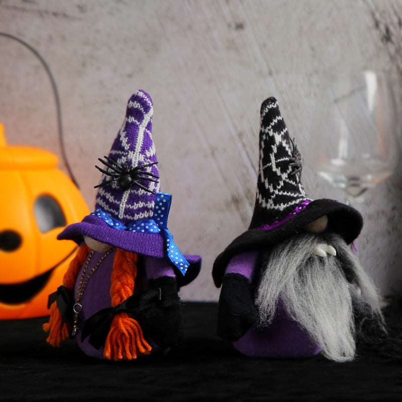 Oggetti di scena per feste con bambole vampiro senza volto - Luckintoys