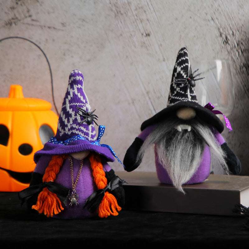 Oggetti di scena per feste con bambole vampiro senza volto - Luckintoys