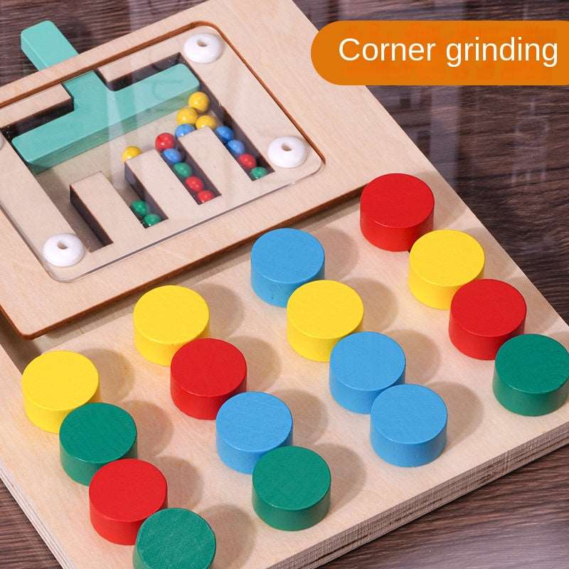 Gioco del labirinto a quattro colori per bambini - Luckintoys