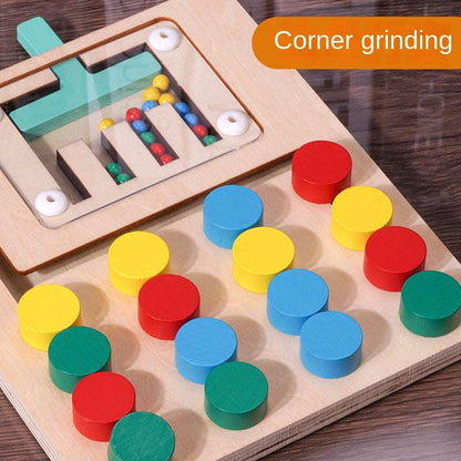 Gioco del labirinto a quattro colori per bambini - Luckintoys