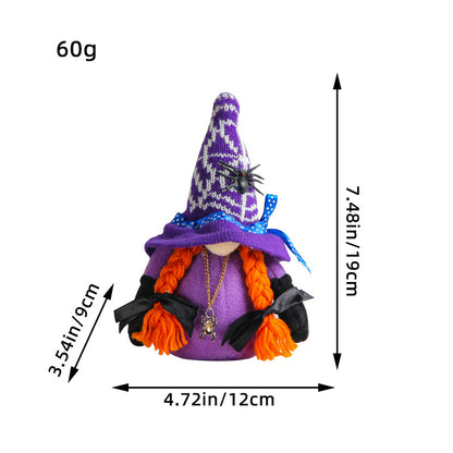 Oggetti di scena per feste con bambole vampiro senza volto - Luckintoys
