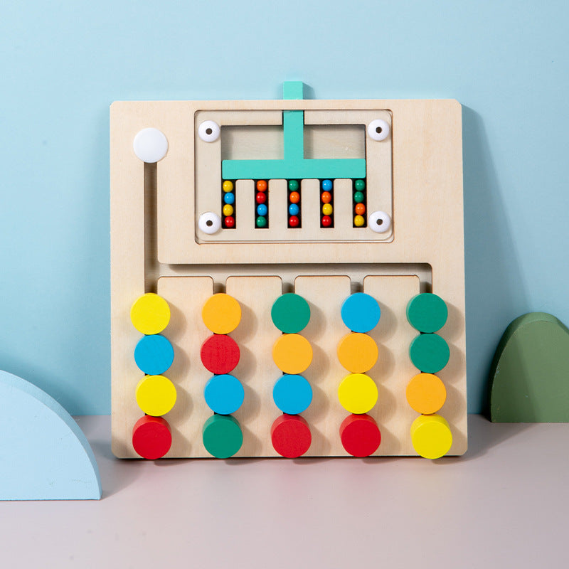 Gioco del labirinto a quattro colori per bambini - Luckintoys
