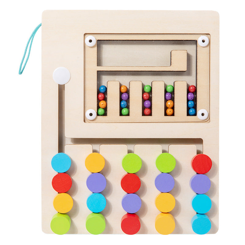 Gioco del labirinto a quattro colori per bambini - Luckintoys